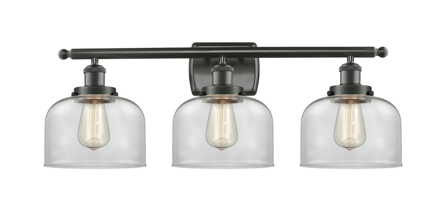 Innovations 916-3W-OB-G72 Three Light Bath Vanity, Oil Rubbed Bronze