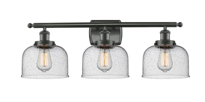 Innovations 916-3W-OB-G74 Three Light Bath Vanity, Oil Rubbed Bronze