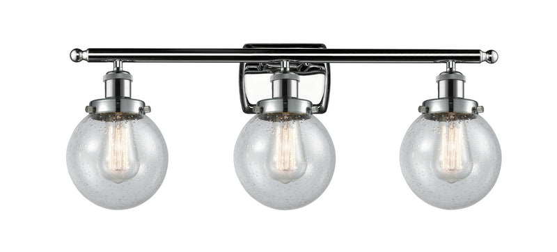 Innovations 916-3W-PC-G204-6-LED LED Bath Vanity, Polished Chrome