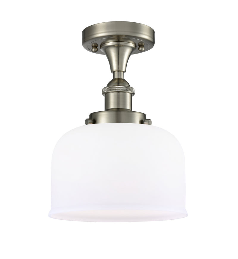 Innovations 916-1C-SN-G71-LED LED Semi-Flush Mount, Brushed Satin Nickel