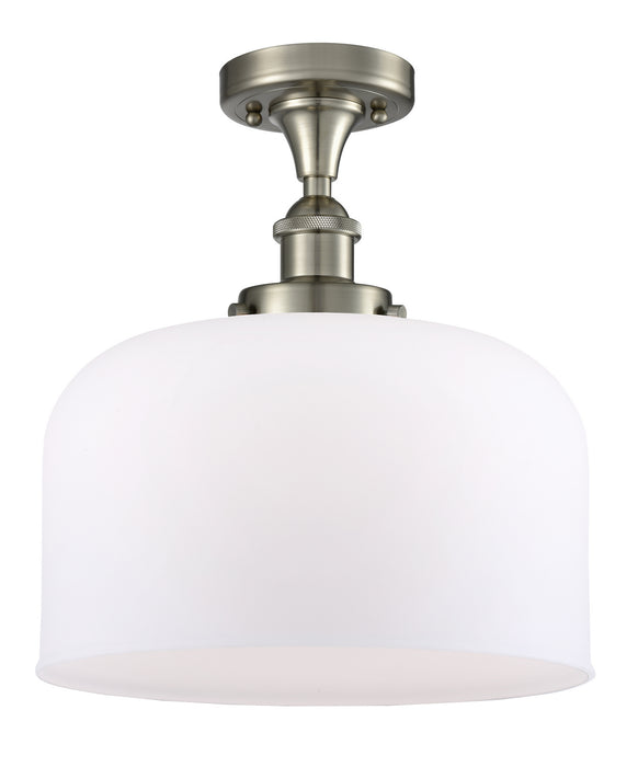 Innovations 916-1C-SN-G71-L-LED LED Semi-Flush Mount, Brushed Satin Nickel