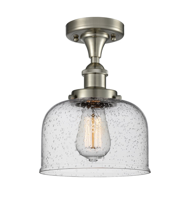 Innovations 916-1C-SN-G74-LED LED Semi-Flush Mount, Brushed Satin Nickel