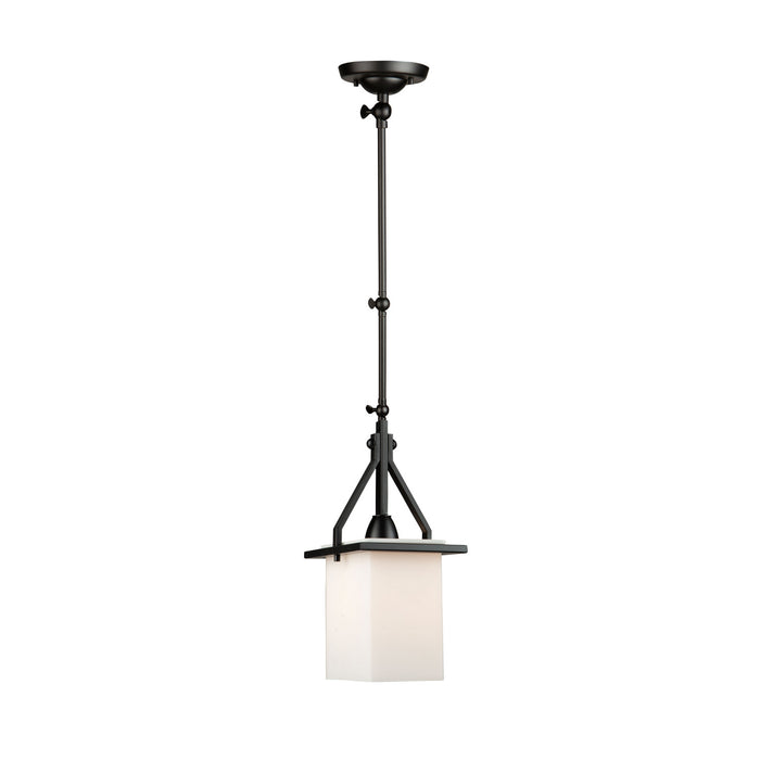 Artcraft AC11240BK One Light Sconce/Pendant, Black