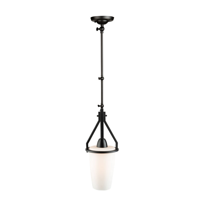 Artcraft AC11241BK One Light Sconce/Pendant, Black