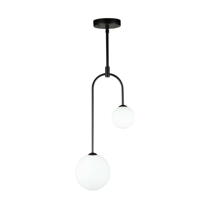 Artcraft AC6652BK LED Pendant, Semi Matte Black