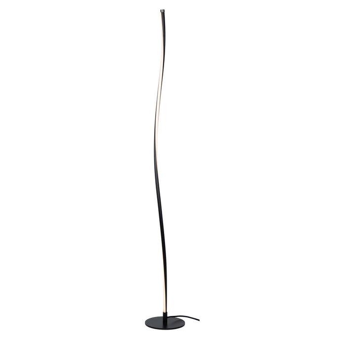 Artcraft AC7588BK LED Floor Lamp, Matte Black