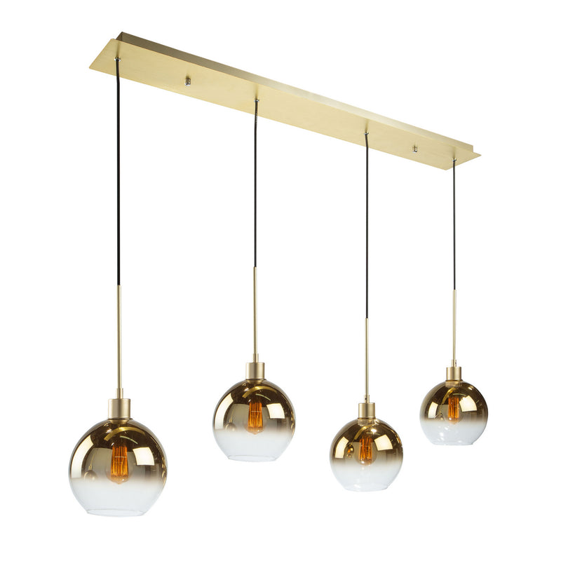 Artcraft SC13284GD Four Light Island Pendant, Gold