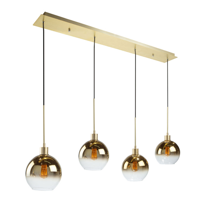 Artcraft SC13284GD Four Light Island Pendant, Gold