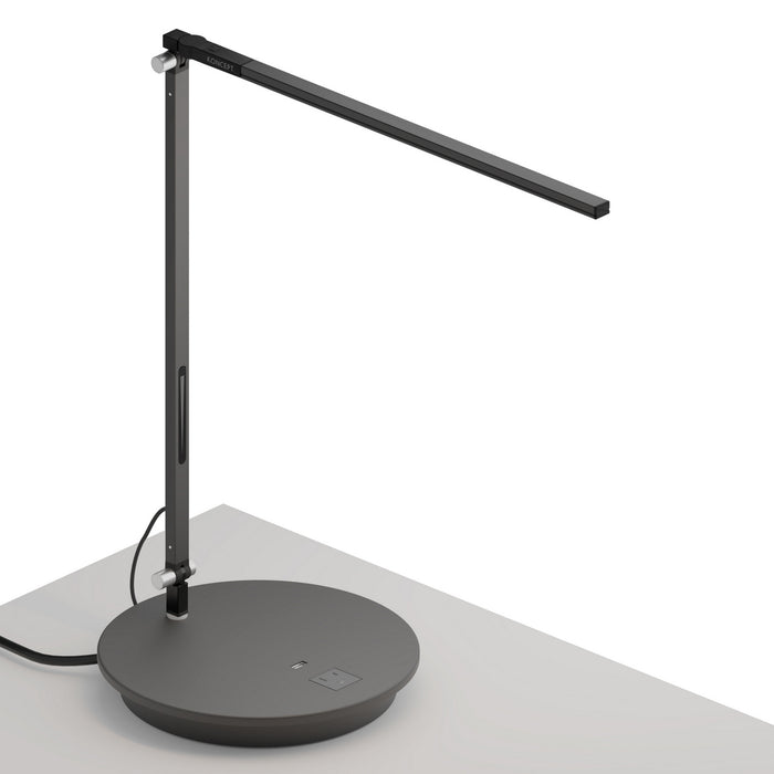 Koncept AR1000-CD-MBK-PWD LED Desk Lamp, Metallic black