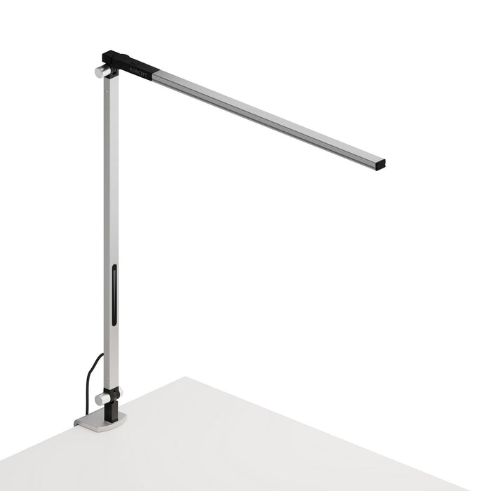 Koncept AR1000-CD-SIL-CLP LED Desk Lamp, Silver