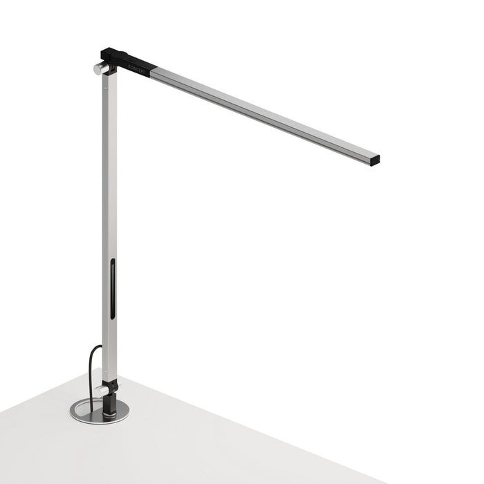 Koncept AR1000-CD-SIL-GRM LED Desk Lamp, Silver