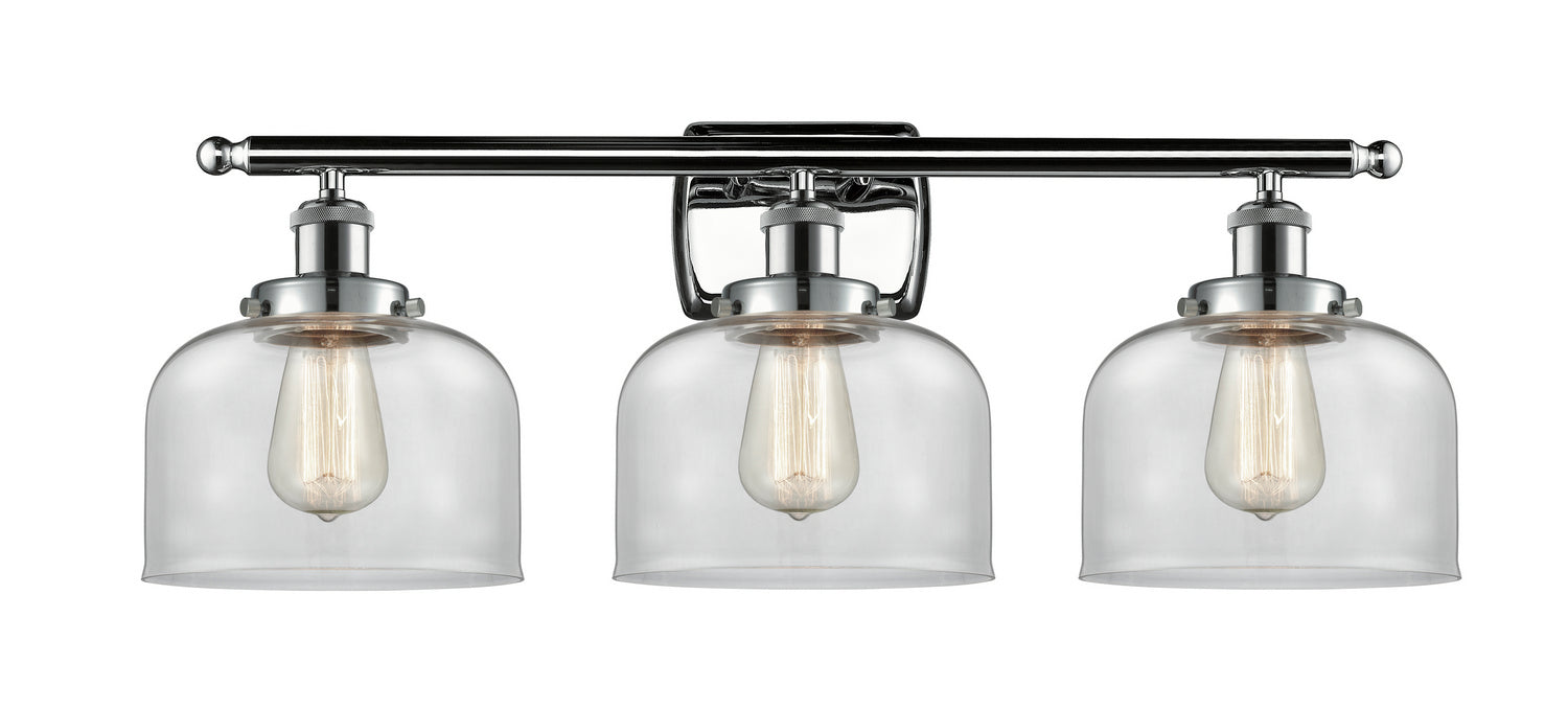 Innovations 916-3W-PC-G72 Three Light Bath Vanity, Polished Chrome