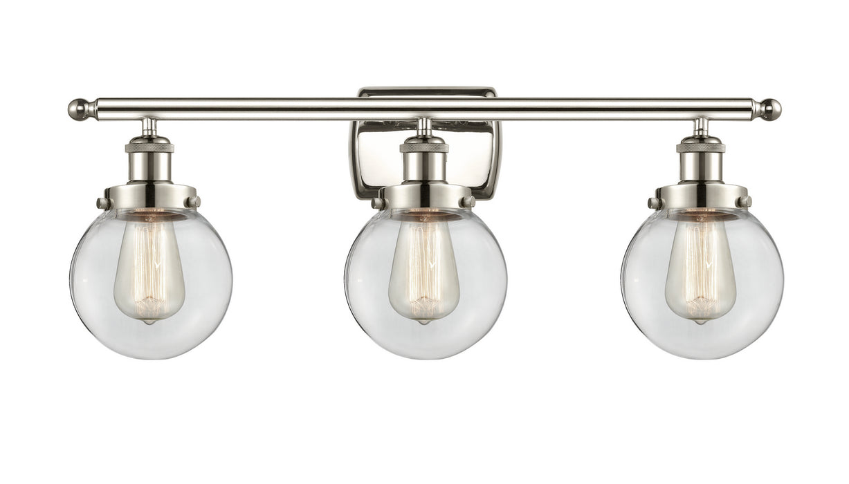 Innovations 916-3W-PN-G202-6-LED LED Bath Vanity, Polished Nickel