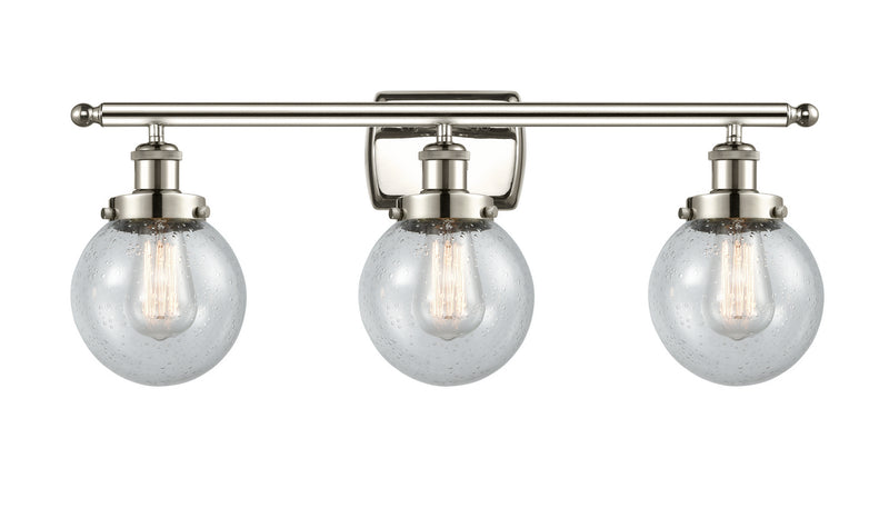 Innovations 916-3W-PN-G204-6-LED LED Bath Vanity, Polished Nickel