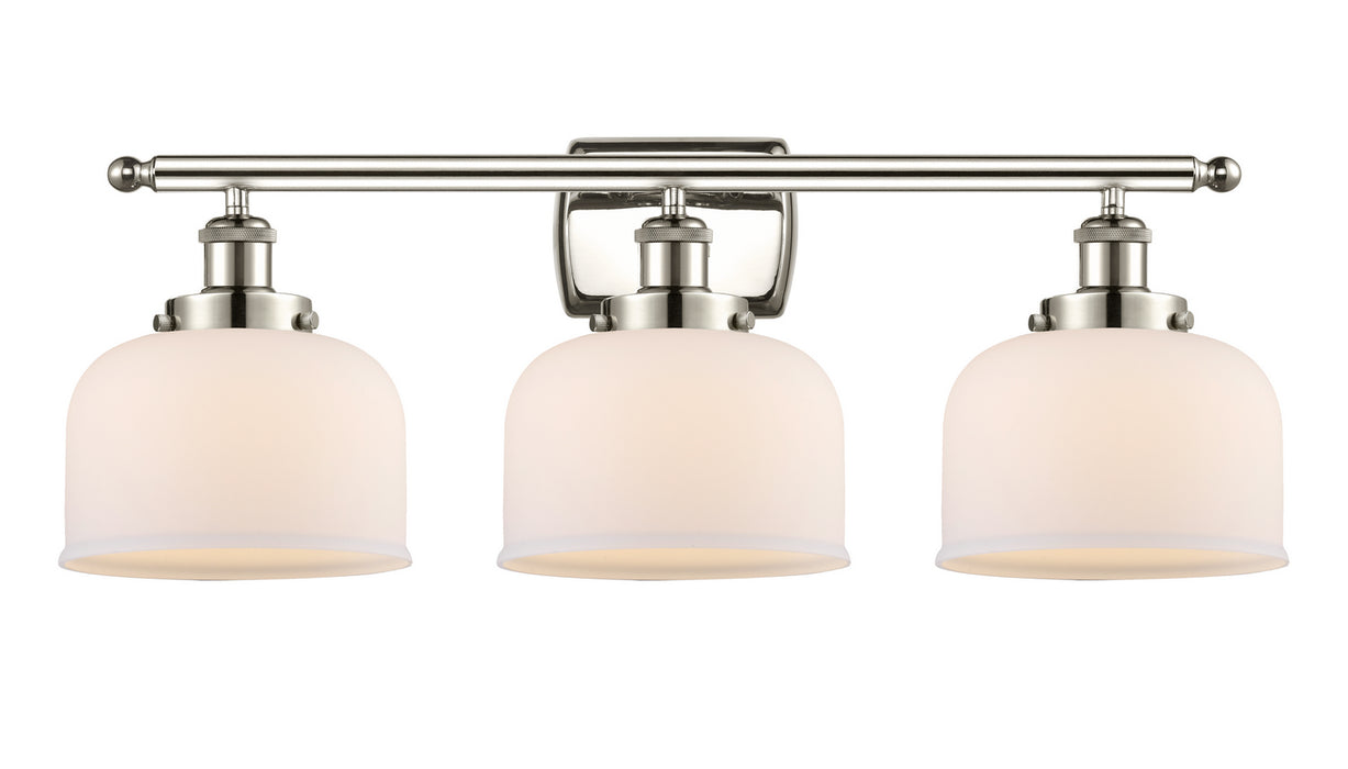 Innovations 916-3W-PN-G71 Three Light Bath Vanity, Polished Nickel