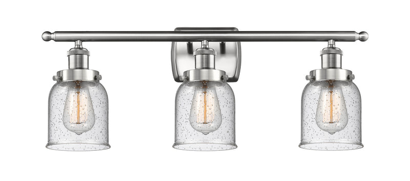 Innovations 916-3W-SN-G54 Three Light Bath Vanity, Brushed Satin Nickel