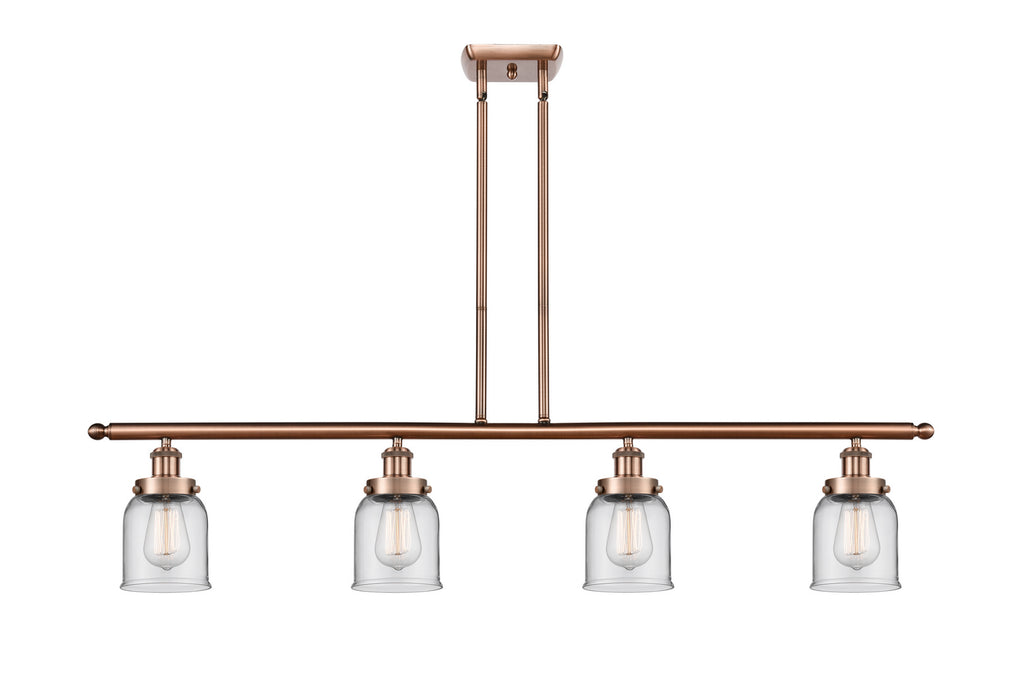 Innovations 916-4I-AC-G52-LED LED Island Pendant, Antique Copper
