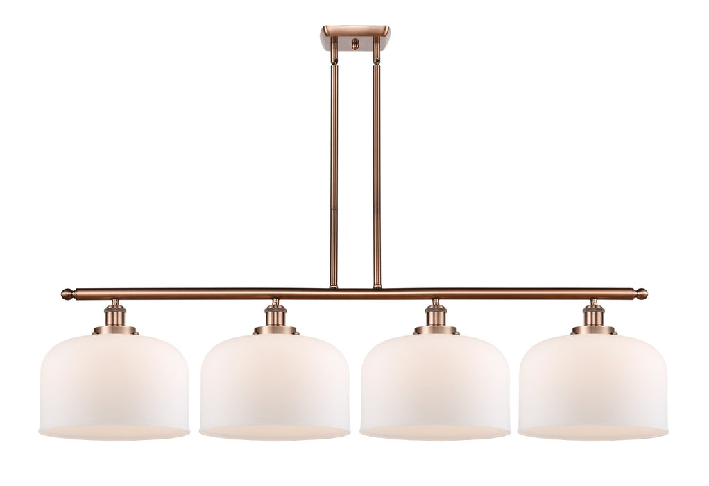 Innovations 916-4I-AC-G71-L-LED LED Island Pendant, Antique Copper