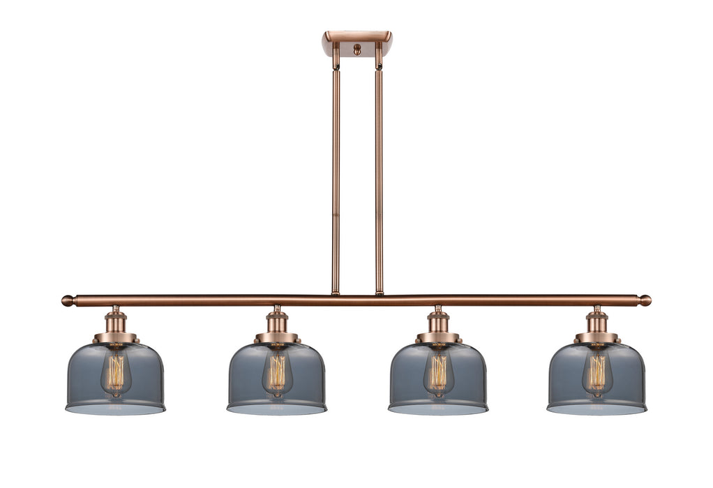 Innovations 916-4I-AC-G73-LED LED Island Pendant, Antique Copper