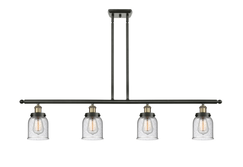 Innovations 916-4I-BAB-G54 Four Light Island Pendant, Black Antique Brass