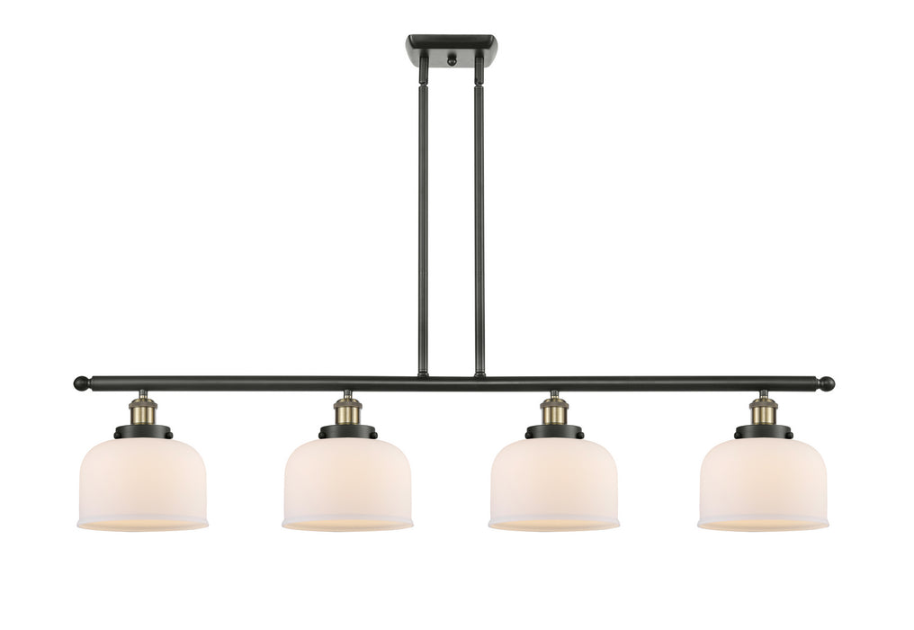 Innovations 916-4I-BAB-G71 Four Light Island Pendant, Black Antique Brass