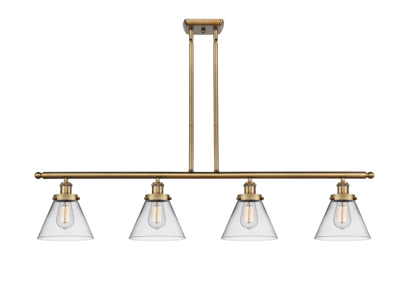 Innovations 916-4I-BB-G42-LED LED Island Pendant, Brushed Brass