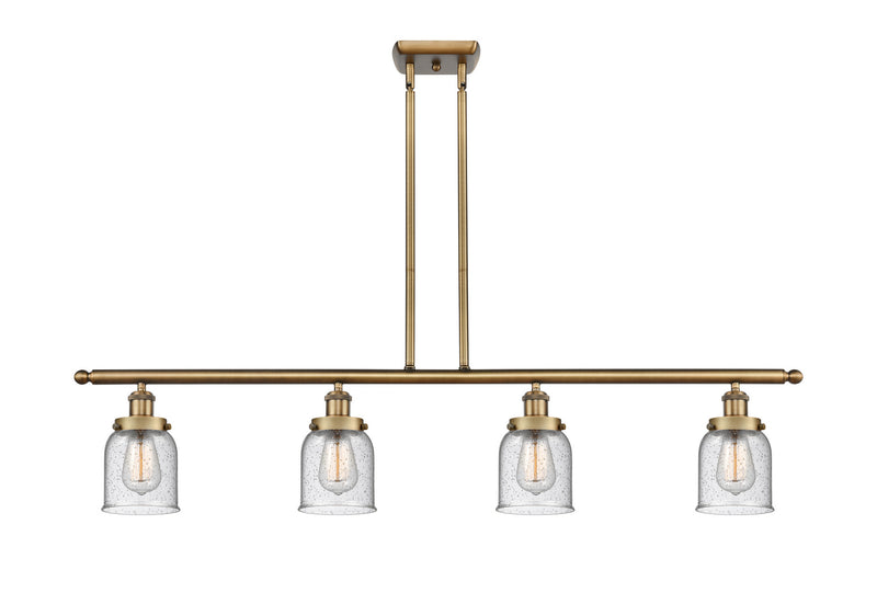 Innovations 916-4I-BB-G54-LED LED Island Pendant, Brushed Brass