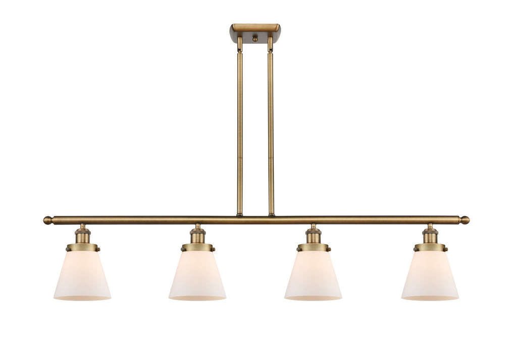 Innovations 916-4I-BB-G61-LED LED Island Pendant, Brushed Brass