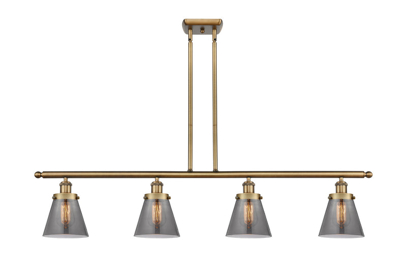 Innovations 916-4I-BB-G63-LED LED Island Pendant, Brushed Brass