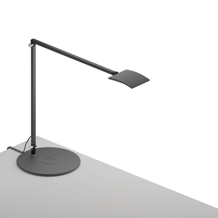 Koncept AR2001-MBK-QCB LED Desk Lamp, Metallic Black