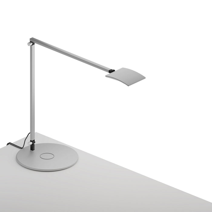 Koncept AR2001-SIL-QCB LED Desk Lamp, Silver