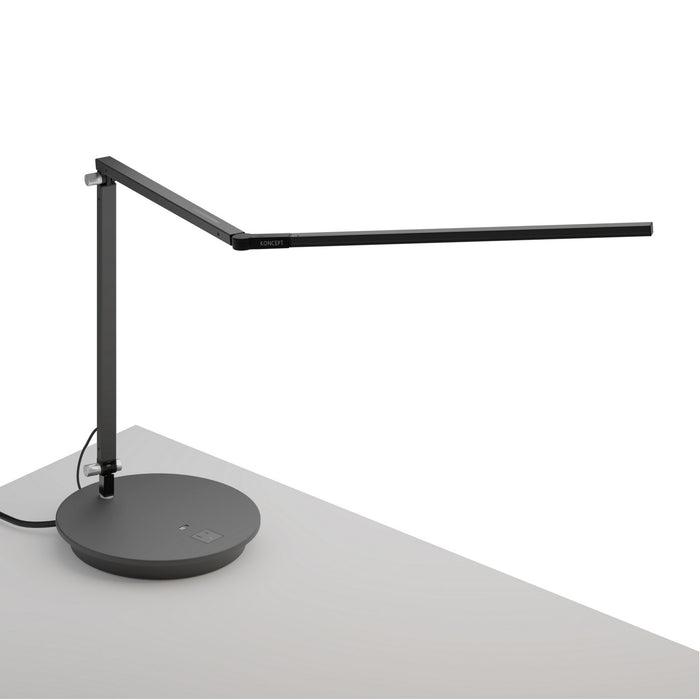 Koncept AR3000-CD-MBK-PWD LED Desk Lamp, Metallic black