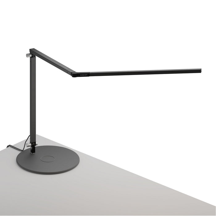Koncept AR3000-CD-MBK-QCB LED Desk Lamp, Metallic black