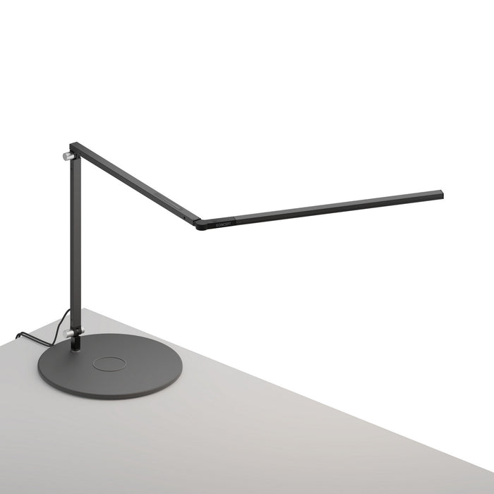 Koncept AR3200-CD-MBK-QCB LED Desk Lamp, Metallic black