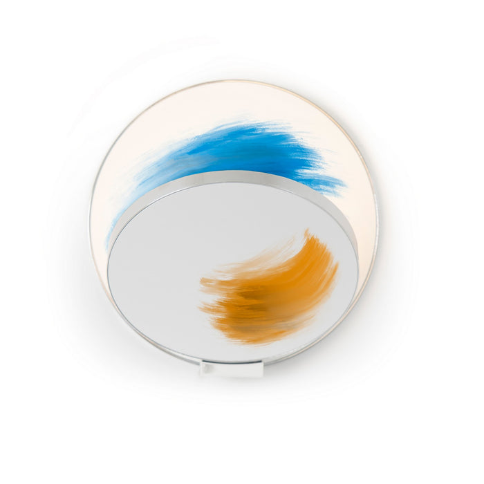 Koncept GRW-S-CRM-PTB-HW LED Wall Sconce, Chrome, Paintable (Primed White)