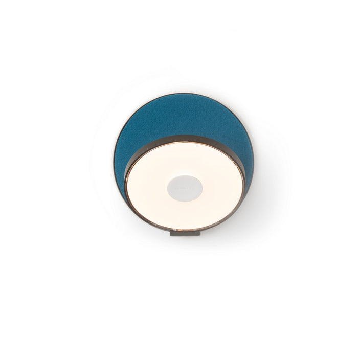 Koncept GRW-S-MBK-AZF-PI LED Wall Sconce, Metallic Black, Metallic Black