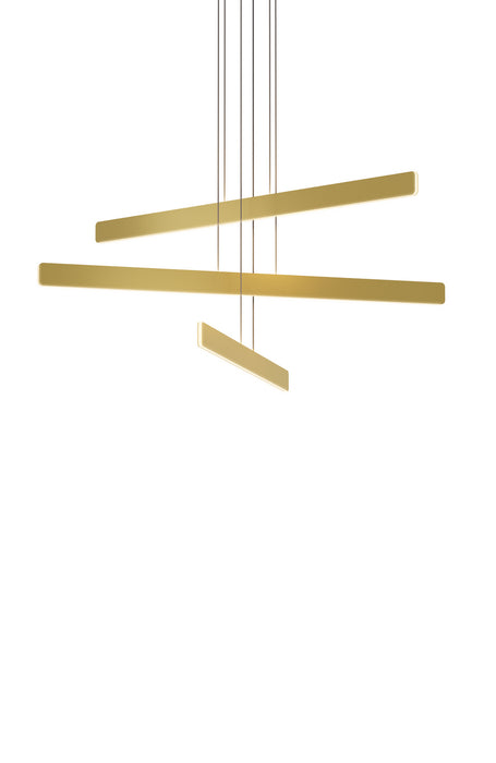 Koncept SUB-C3-SW-GLD LED Pendant, Gold