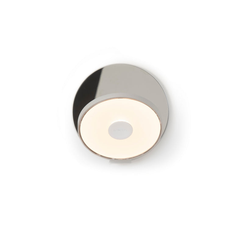 Koncept GRW-S-SIL-CRM-PI LED Wall Sconce, Silver, Chrome