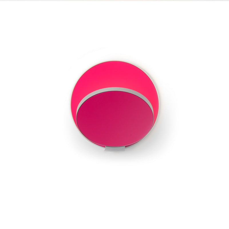 Koncept GRW-S-SIL-MHP-PI LED Wall Sconce, Silver, Matte Hot Pink