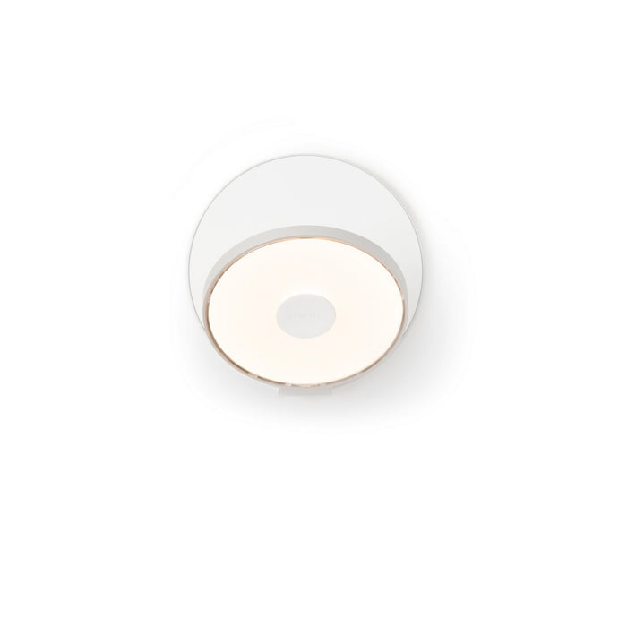 Koncept GRW-S-SIL-MWT-HW LED Wall Sconce, Silver, Matte White