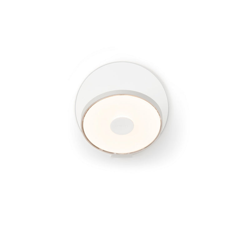 Koncept GRW-S-SIL-MWT-PI LED Wall Sconce, Silver, Matte White