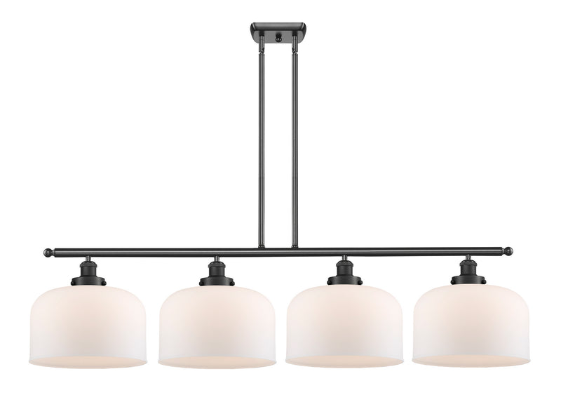 Innovations 916-4I-BK-G71-L-LED LED Island Pendant, Matte Black