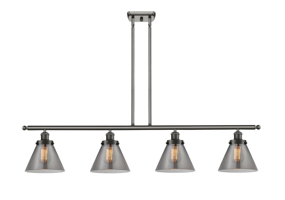 Innovations 916-4I-OB-G43 Four Light Island Pendant, Oil Rubbed Bronze