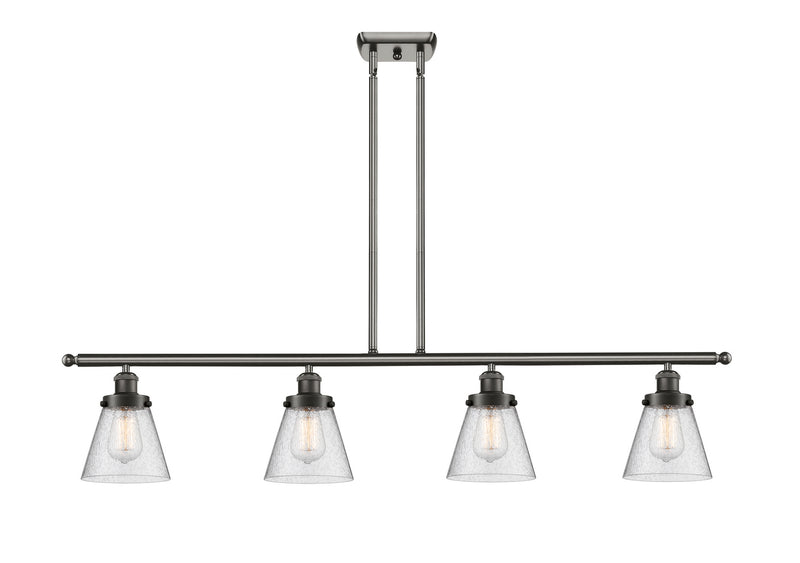 Innovations 916-4I-OB-G64-LED LED Island Pendant, Oil Rubbed Bronze