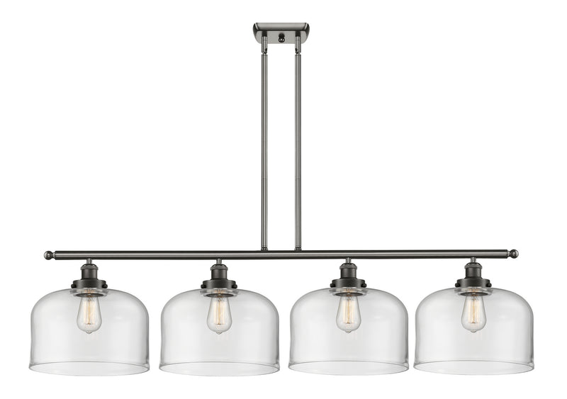 Innovations 916-4I-OB-G72-L Four Light Island Pendant, Oil Rubbed Bronze