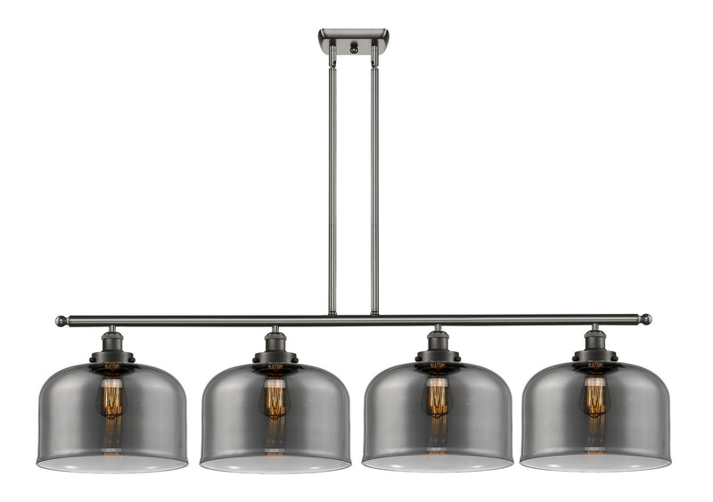 Innovations 916-4I-OB-G73-L Four Light Island Pendant, Oil Rubbed Bronze