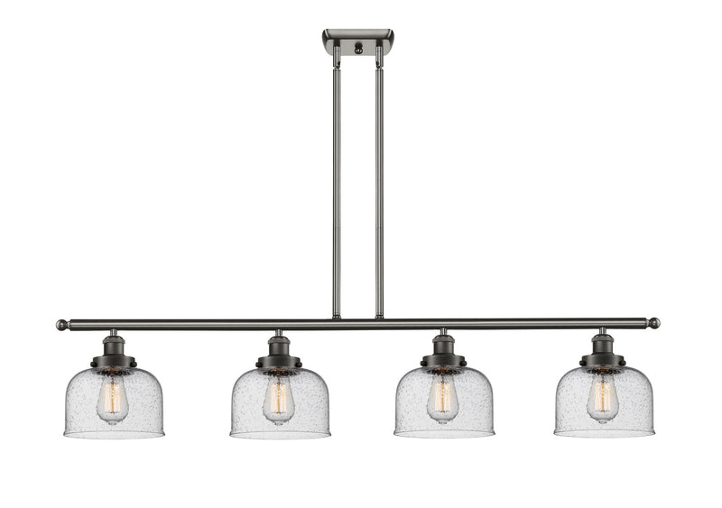 Innovations 916-4I-OB-G74 Four Light Island Pendant, Oil Rubbed Bronze