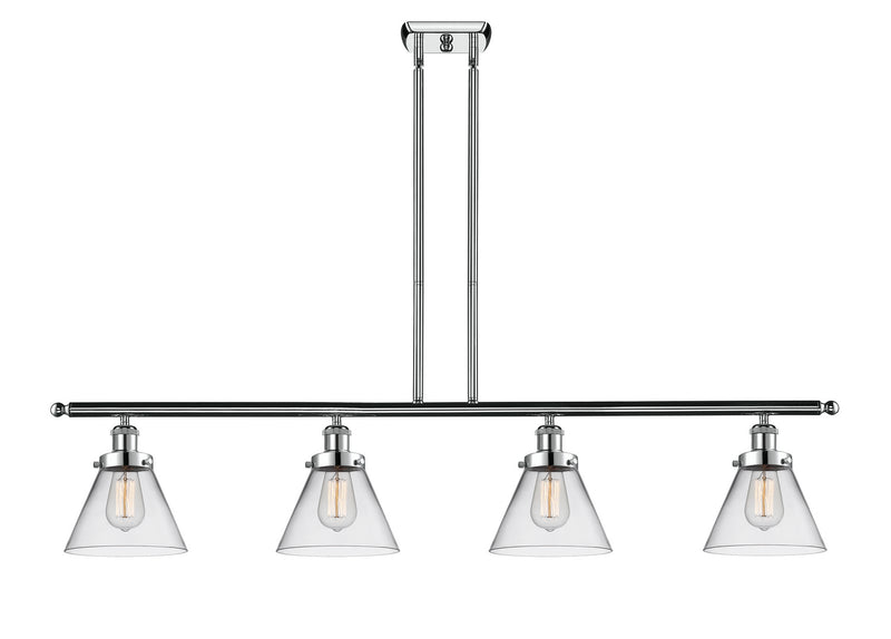 Innovations 916-4I-PC-G42-LED LED Island Pendant, Polished Chrome