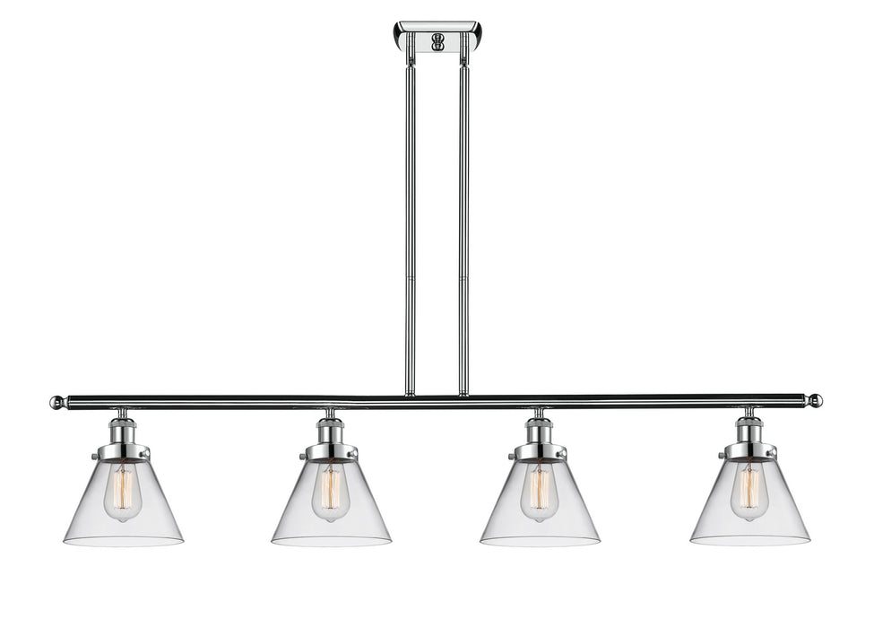 Innovations 916-4I-PC-G42-LED LED Island Pendant, Polished Chrome