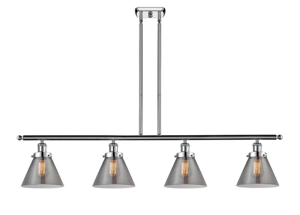 Innovations 916-4I-PC-G43-LED LED Island Pendant, Polished Chrome